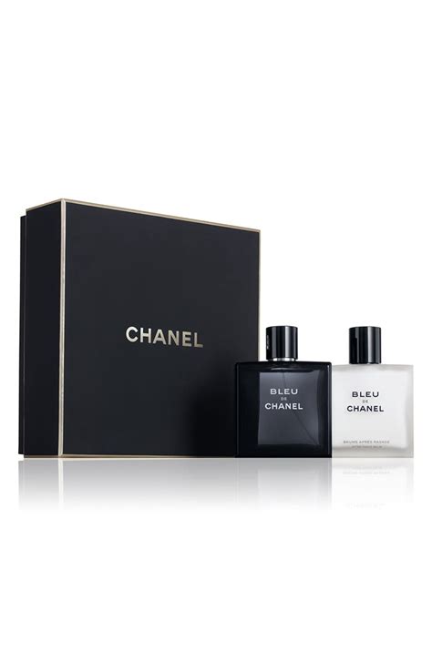 chanel bleu men's perfume gift set|coco by Chanel gift set.